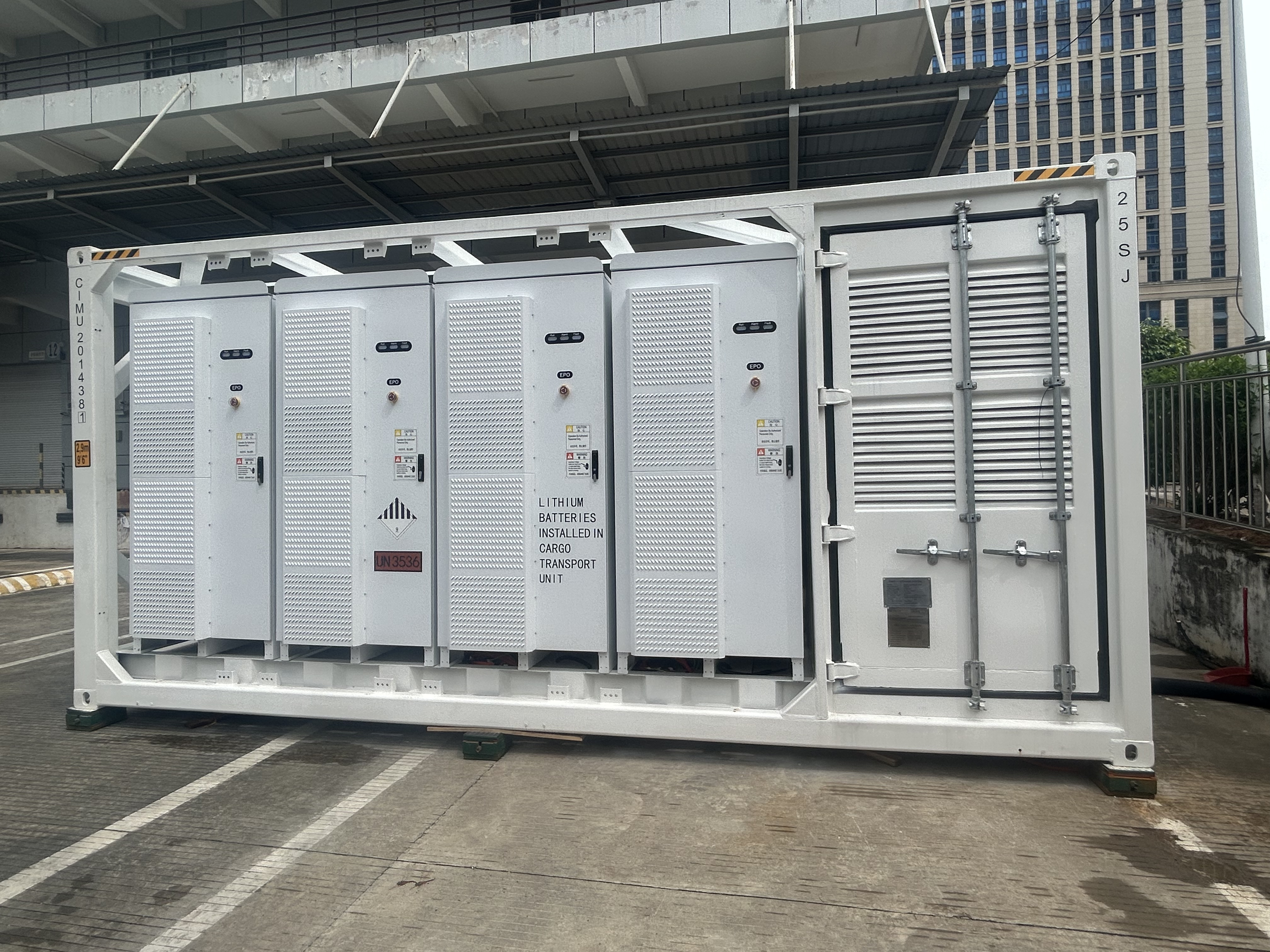 CUSTOMIZED CONTAINER ENERGY STORAGE SYSTEM